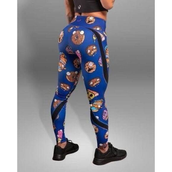 Violate the Dress Code Limited Edition Rare HTF Snack Leggings Size Small - Picture 1 of 5
